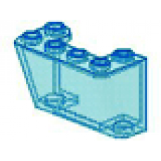 Part 4284 Trans-Light Blue Windscreen 2 x 4 x 2 Inverted 